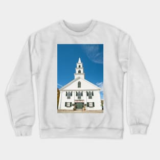 First Congregational Church in New Fane Windham County Vermont USA Crewneck Sweatshirt